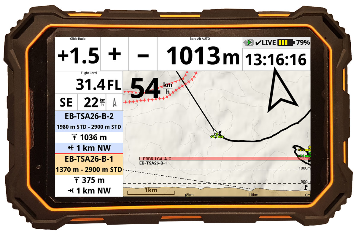 AIR3: All in one android rugged flight instrument