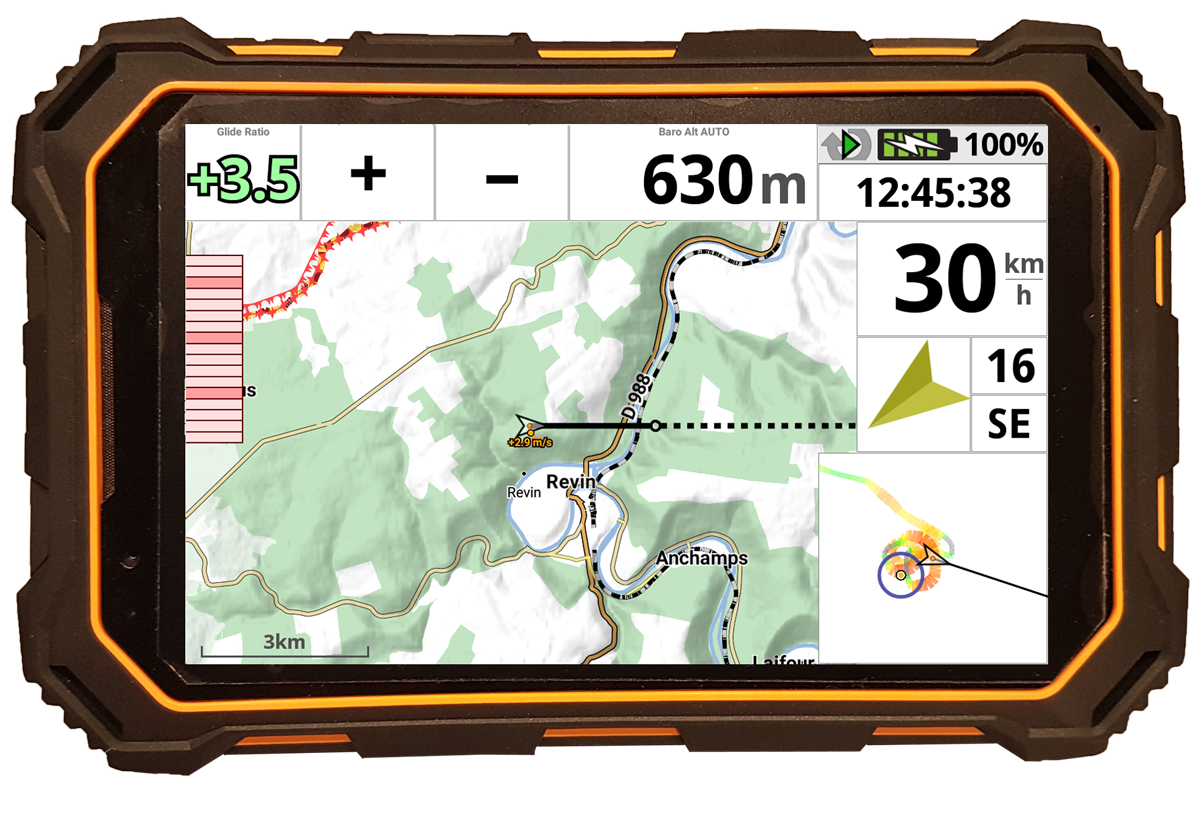 AIR3: All in one android rugged flight instrument