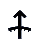 Inside V out above