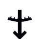 Inside V out below
