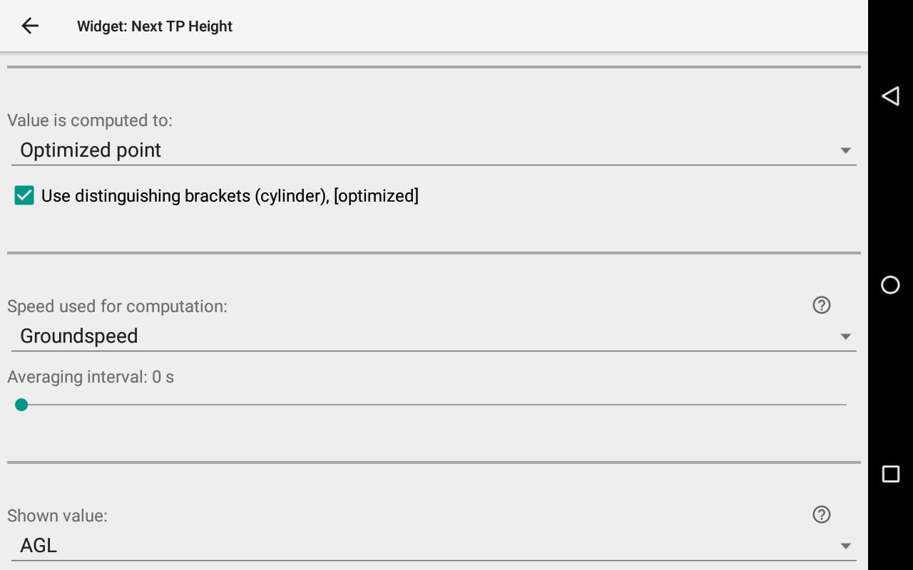 Next TP height