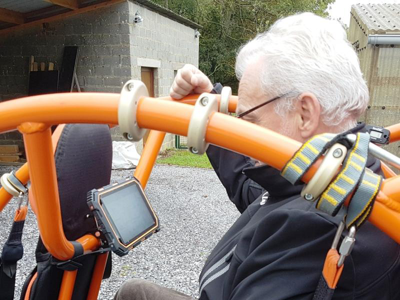 Paramotor horizontal bar