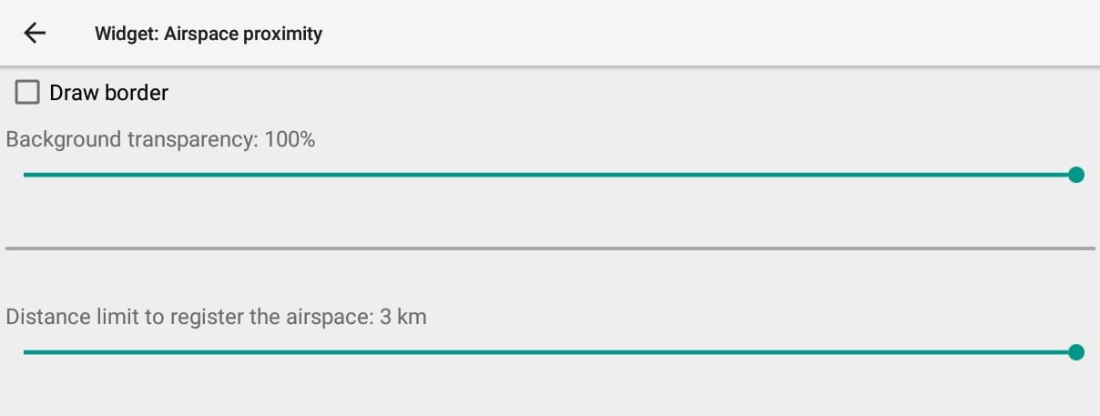 Proximity config