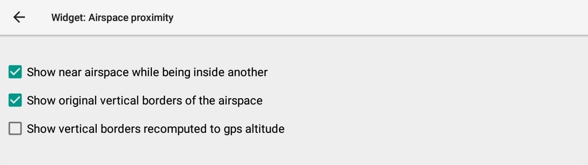 Proximity config split