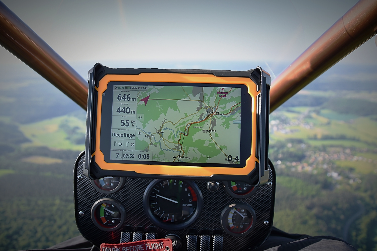 selvmord Baby Seks AIR³ for Paramotor - Ideal navigation GPS instrument