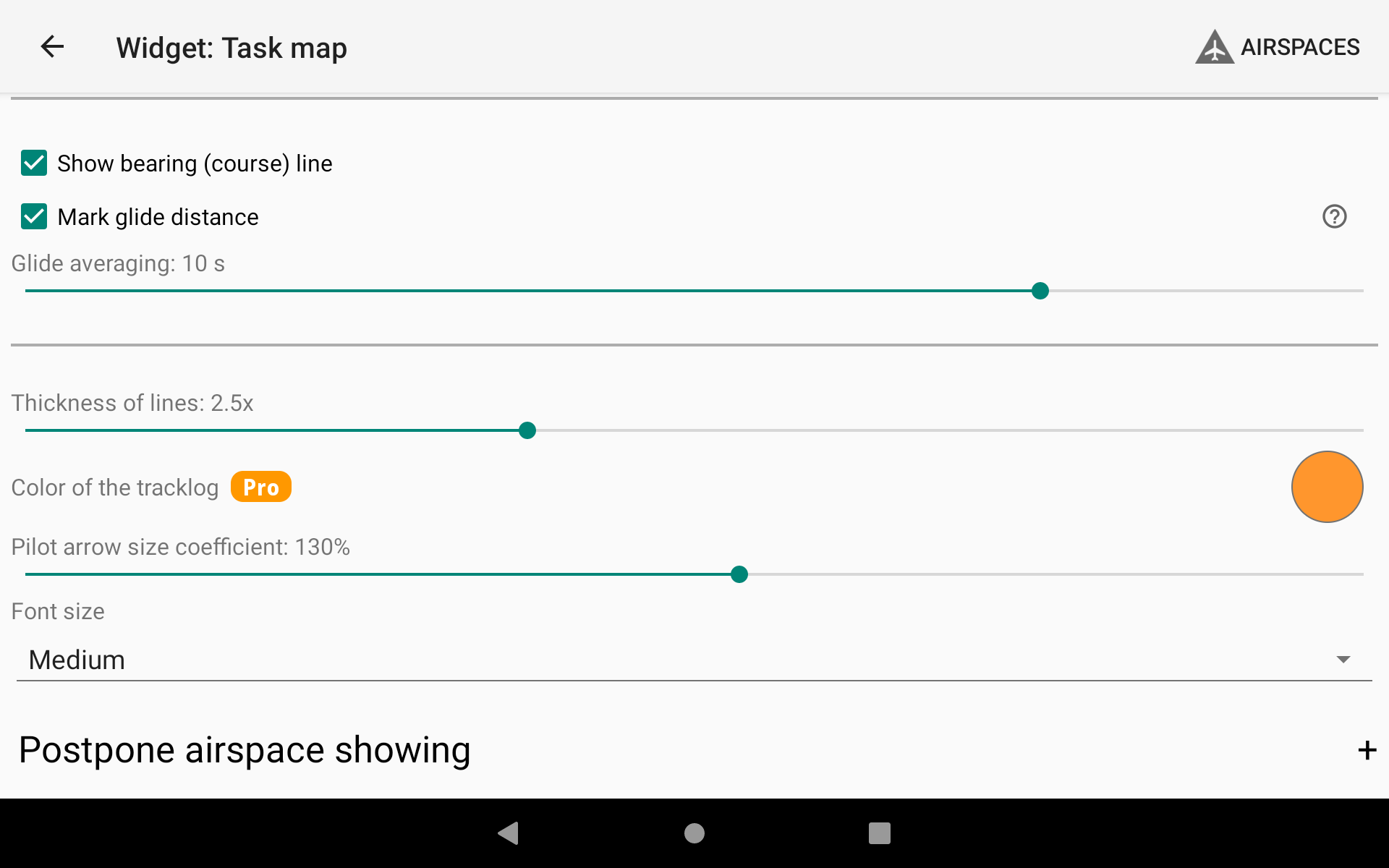 Task map config