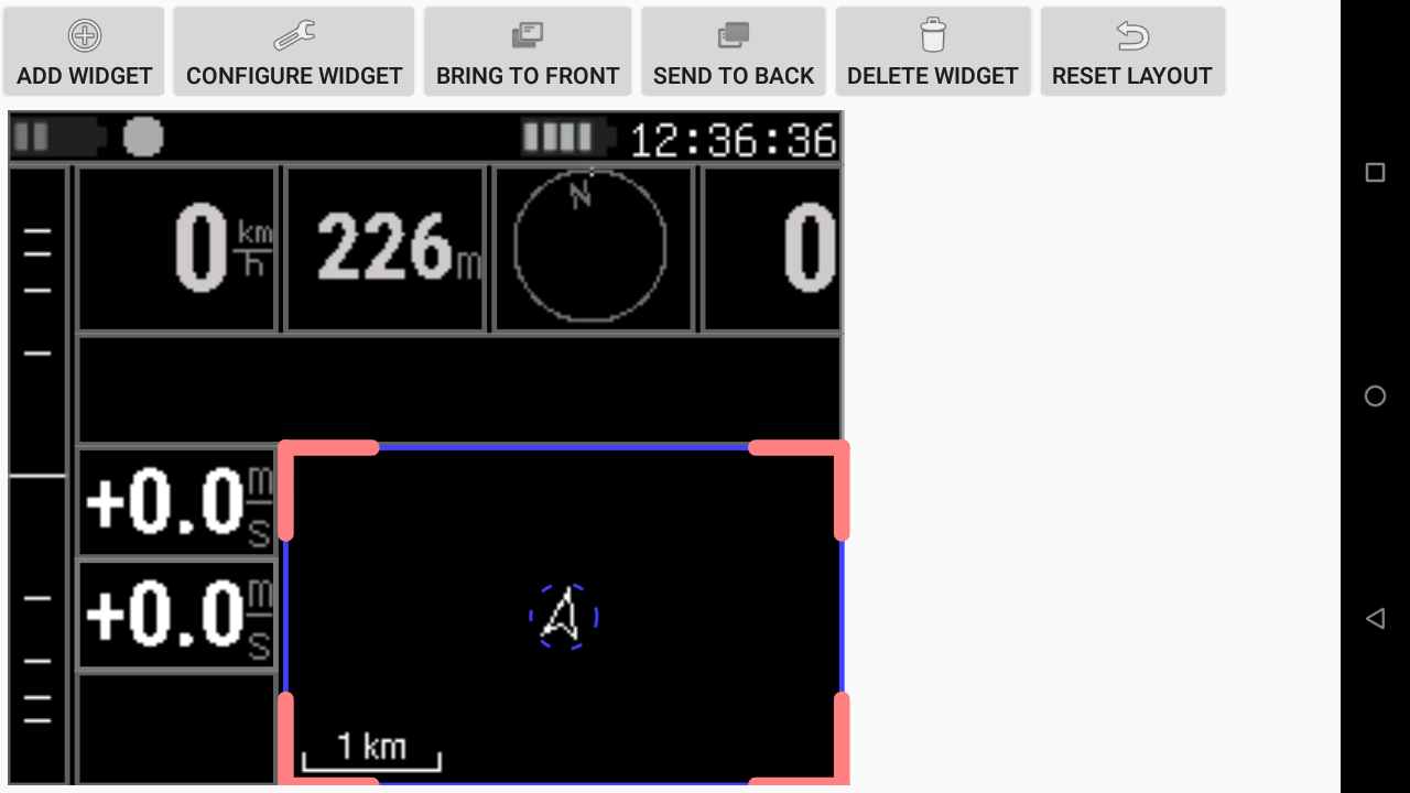 A-L-layout widget select