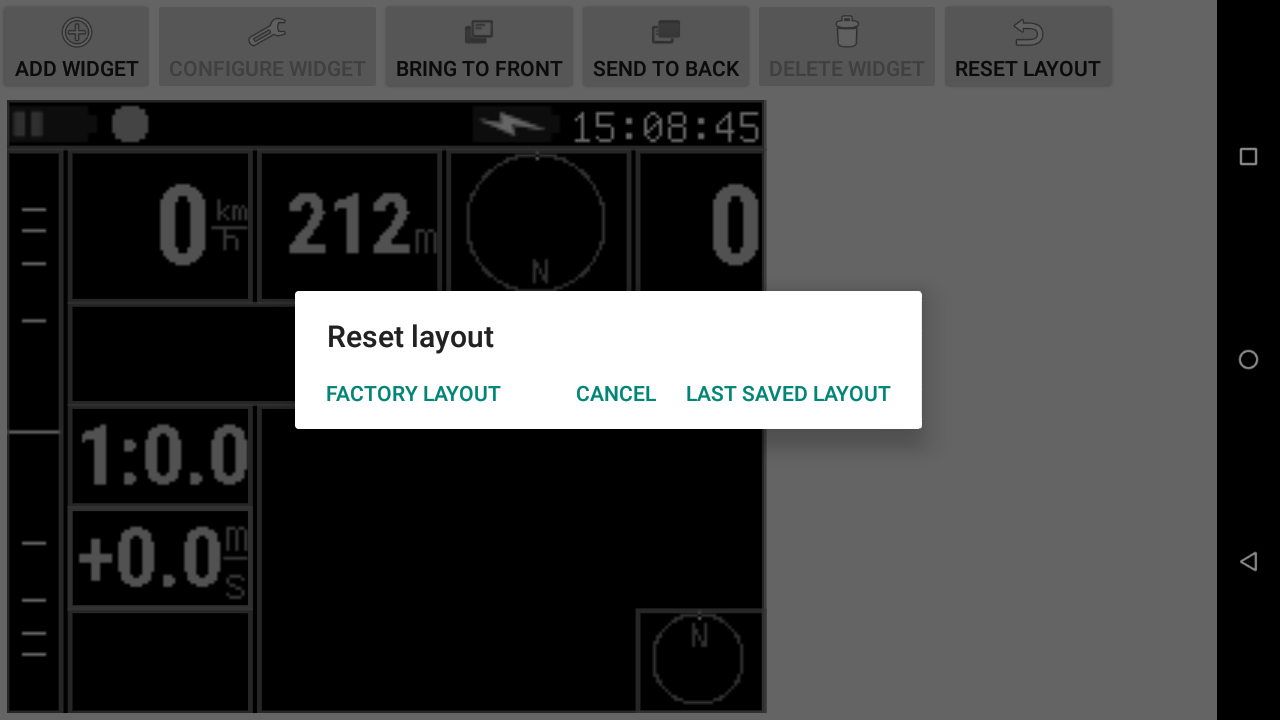 A-L-reset layout