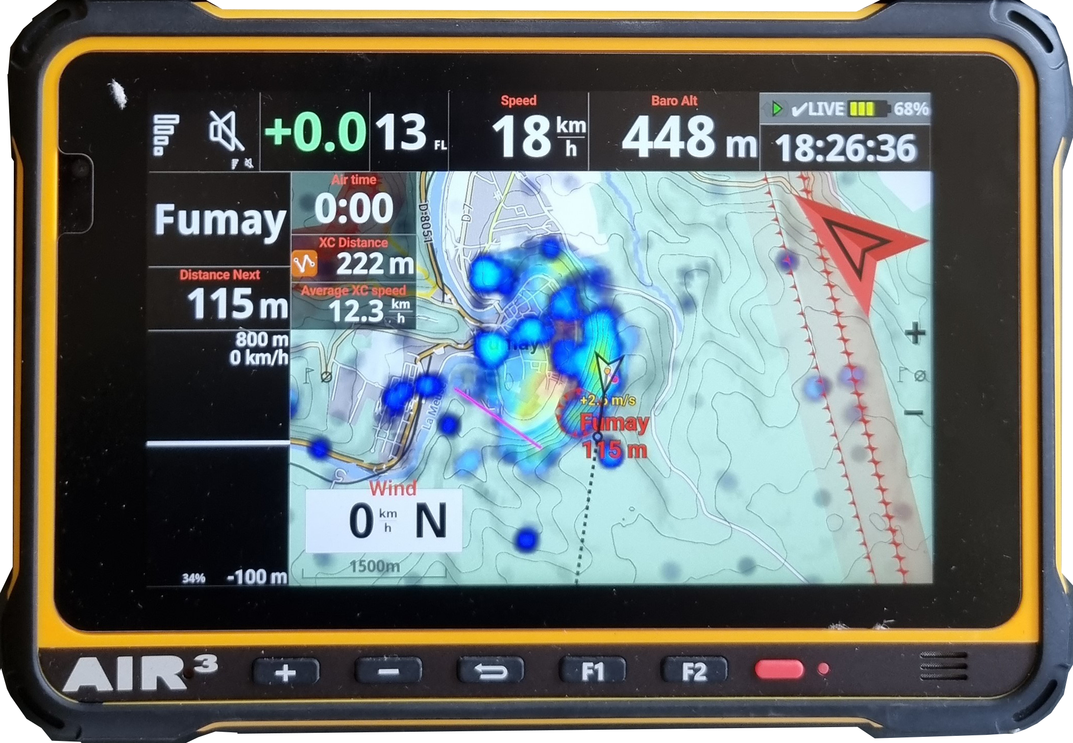 Thermal map 2023