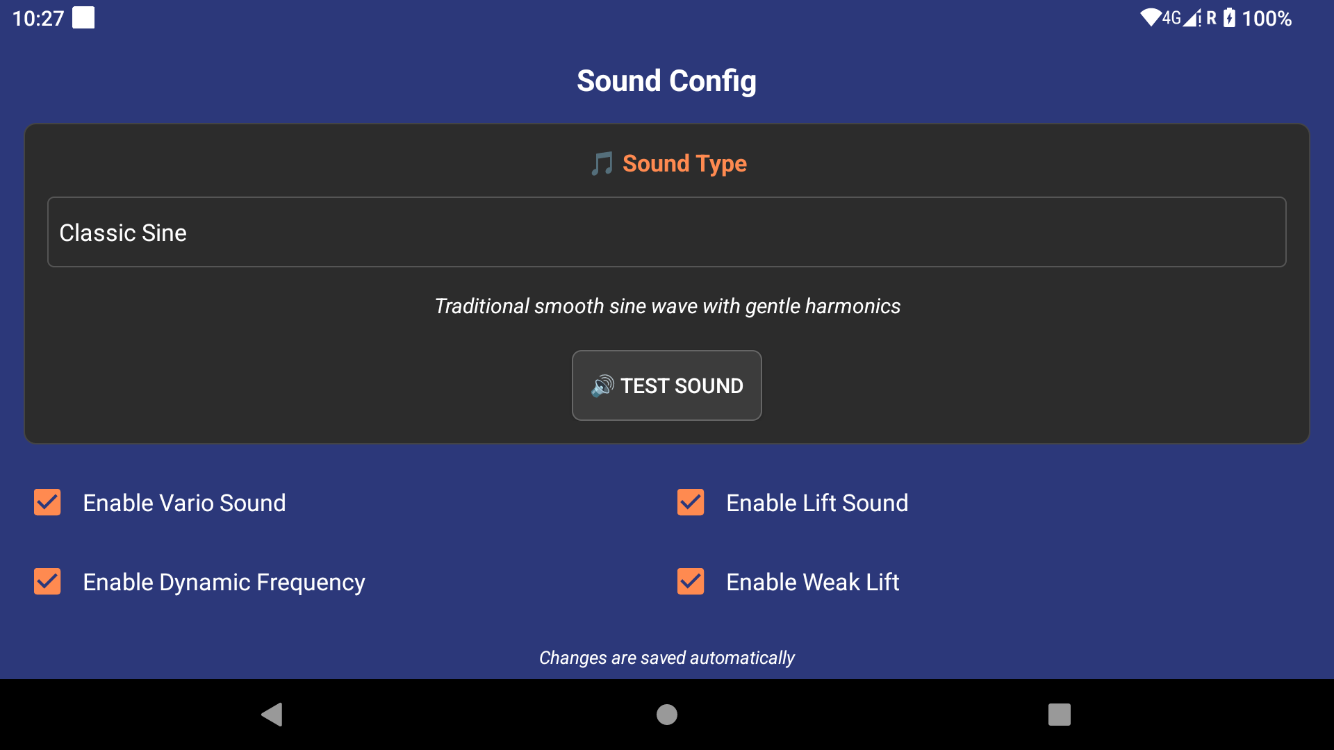 Sound Config